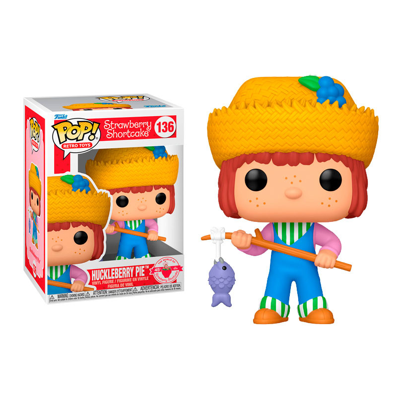 Funko Pop! Retro Toys, Tarta de Fresa (Strawberry Shortcake), Huckleberry Pie 136