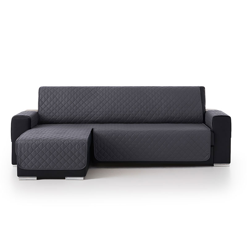 MAXIFUNDAS FUNDAS DE SOFA & CHAISE LONGUE | Modelo Couch Cover | Cubre Sofá Chaise Longue Acolchado Brazo Izquierdo 200 Cm | Amplia variedad de colores disponible