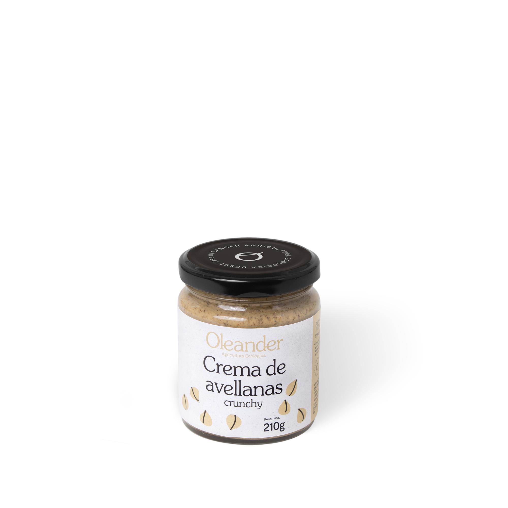 Avellana "crunchy" tostada con piel bio Oleander