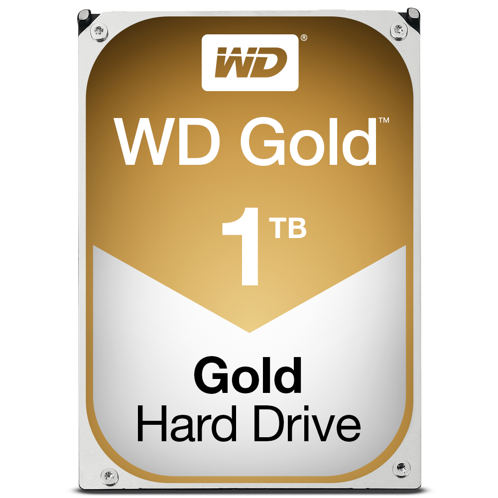 Western Digital (WD) Gold 1TB - 3.5" SATA3 -