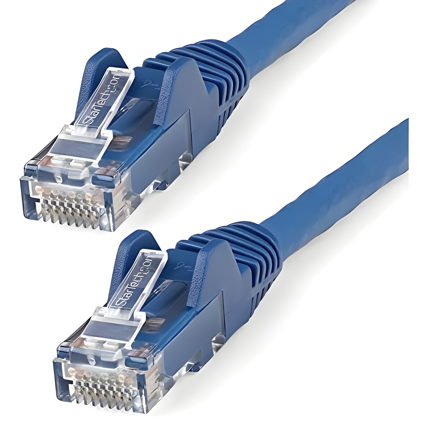 Cable Ethernet CAT6 de 2m - LSZH - 10 Gigabits - Poe 100W - UTP Sin Enganches - Azul - CAT 6 - ETL