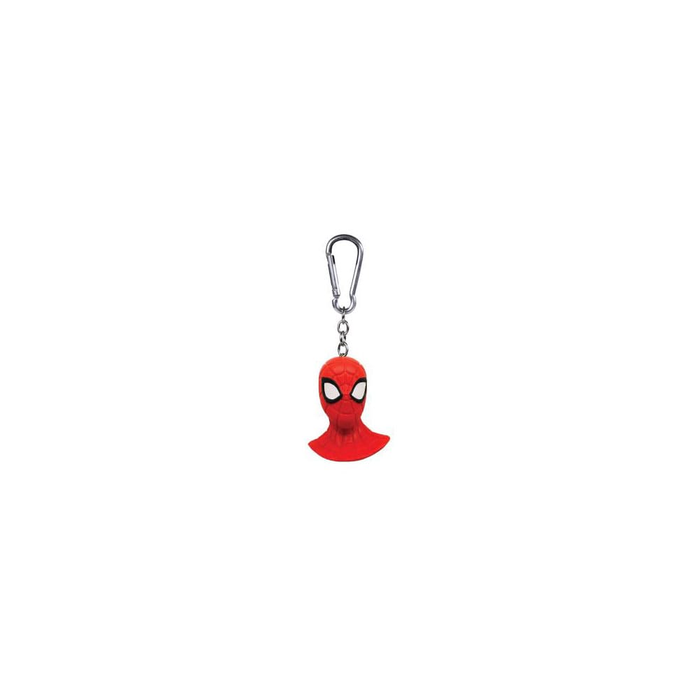 Pyramid International Llavero de Caucho Spider-Man 3D Licencia Oficial 6 Cm