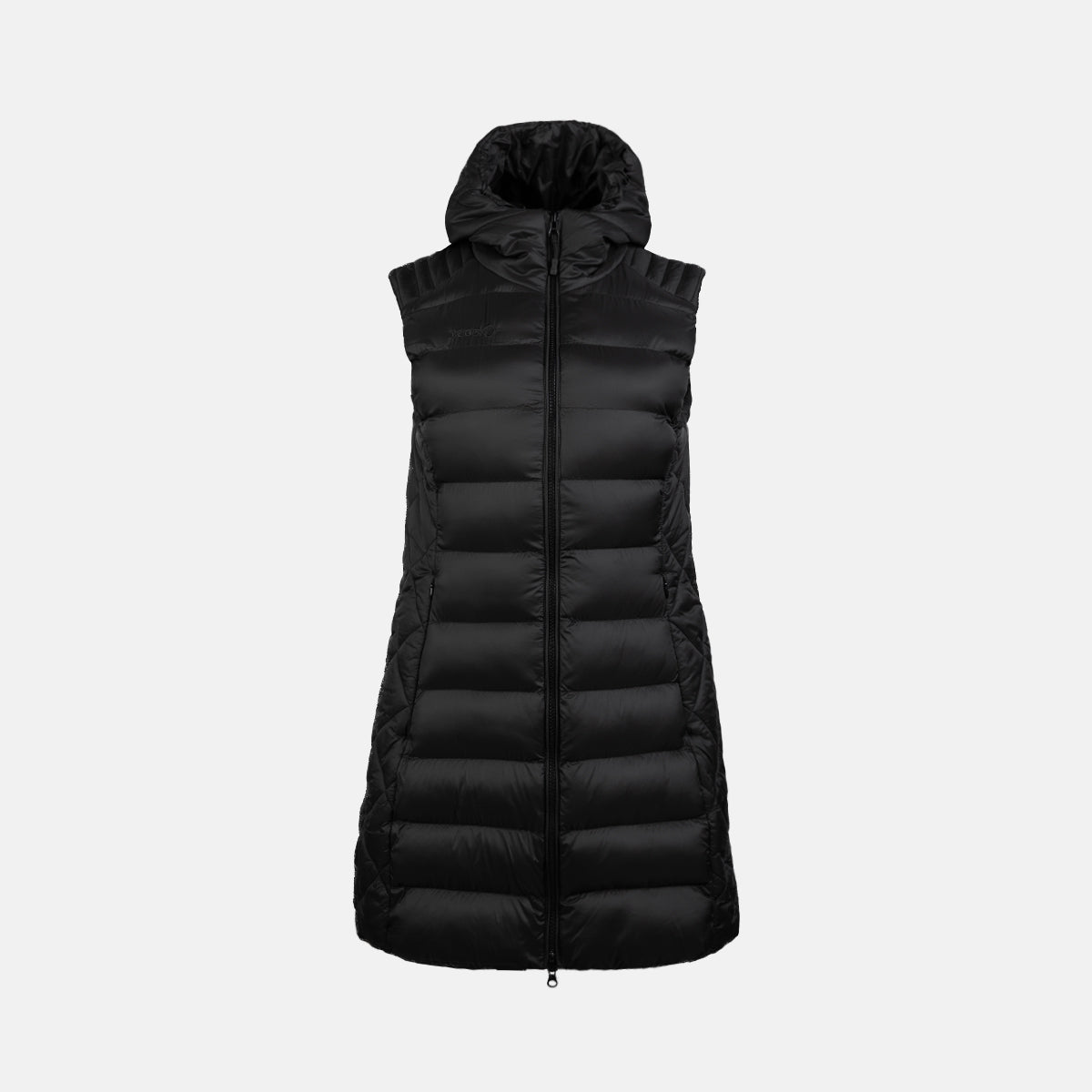 Izas - Chaleco de Mujer - Albala - Ultraligero, térmico y Resistente al Viento para Aventuras en Cualquier Clima - Negro - Talla XXL