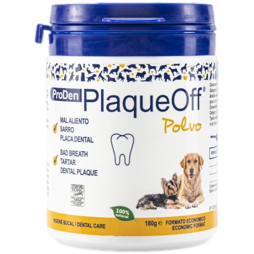 PlaqueOff Suplemento Alimenticio Contra el Mal Aliento para Perro y Gato - 420 GR