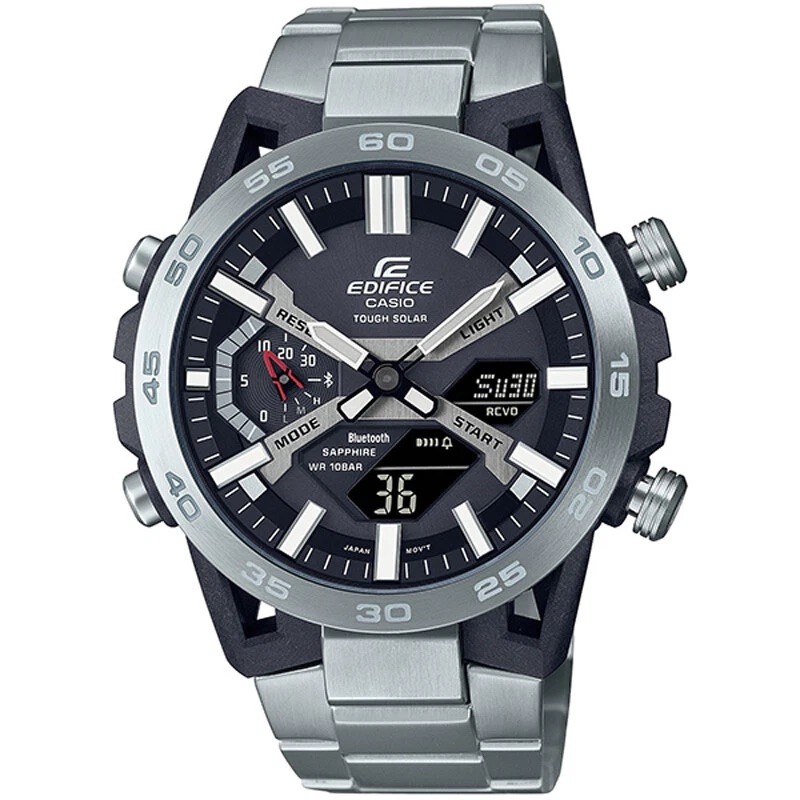 reloj cronógrafo solar Bluetooth  hombre Casio Edifice Sospensione  ECB-2000YD-1AJF JDM 51mm 100m WR