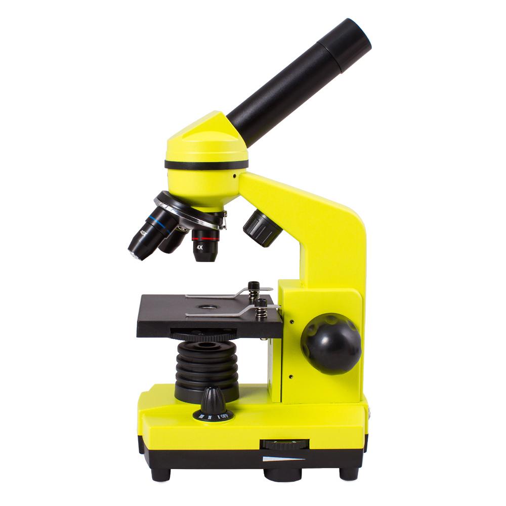 Microscopio Levenhuk Rainbow 2L Diseño Bonito Kit de Experimentos Ampliación 40-400x