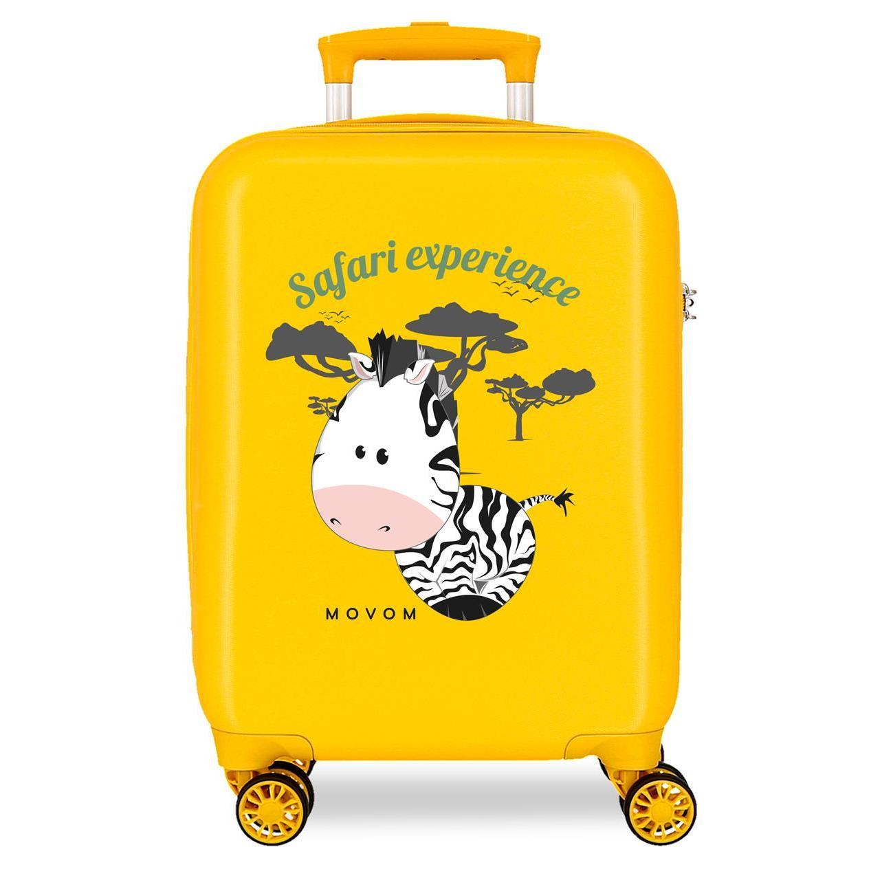 Maleta de cabina Movom Adventures ABS con capacidad de 28,4L Ocre
