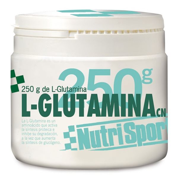 Suplemento Nutrisport L-Glutamina 400 Gr - Recuperación Muscular Rápida