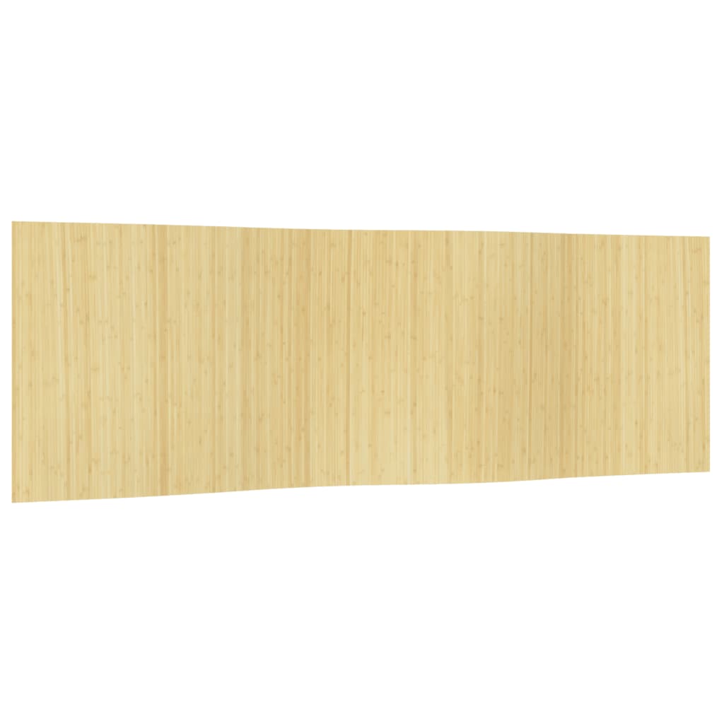 vidaXL Biombo divisor de bambú color natural claro ancho 600 cm alto 165 cm