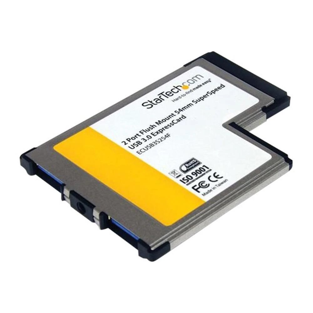 StarTech - Tarjeta sintonizadora USB 3.0 ECUSB3S254F para PC con velocidad de 5 Gbps, compatible con TV digital y analógica, diseño compacto negro
