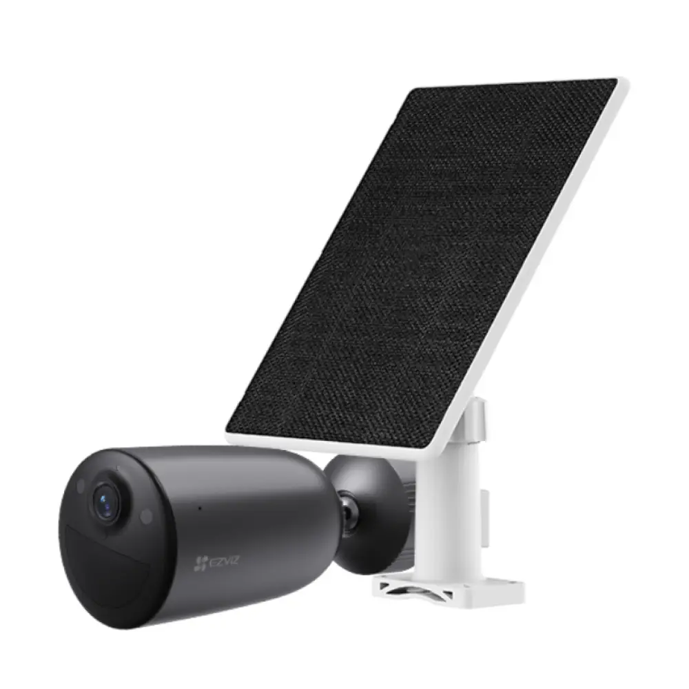 EZVIZ EB3 4G Kit Cámara de Seguridad a Batería 2K Visión Nocturna con Panel Solar Incluido