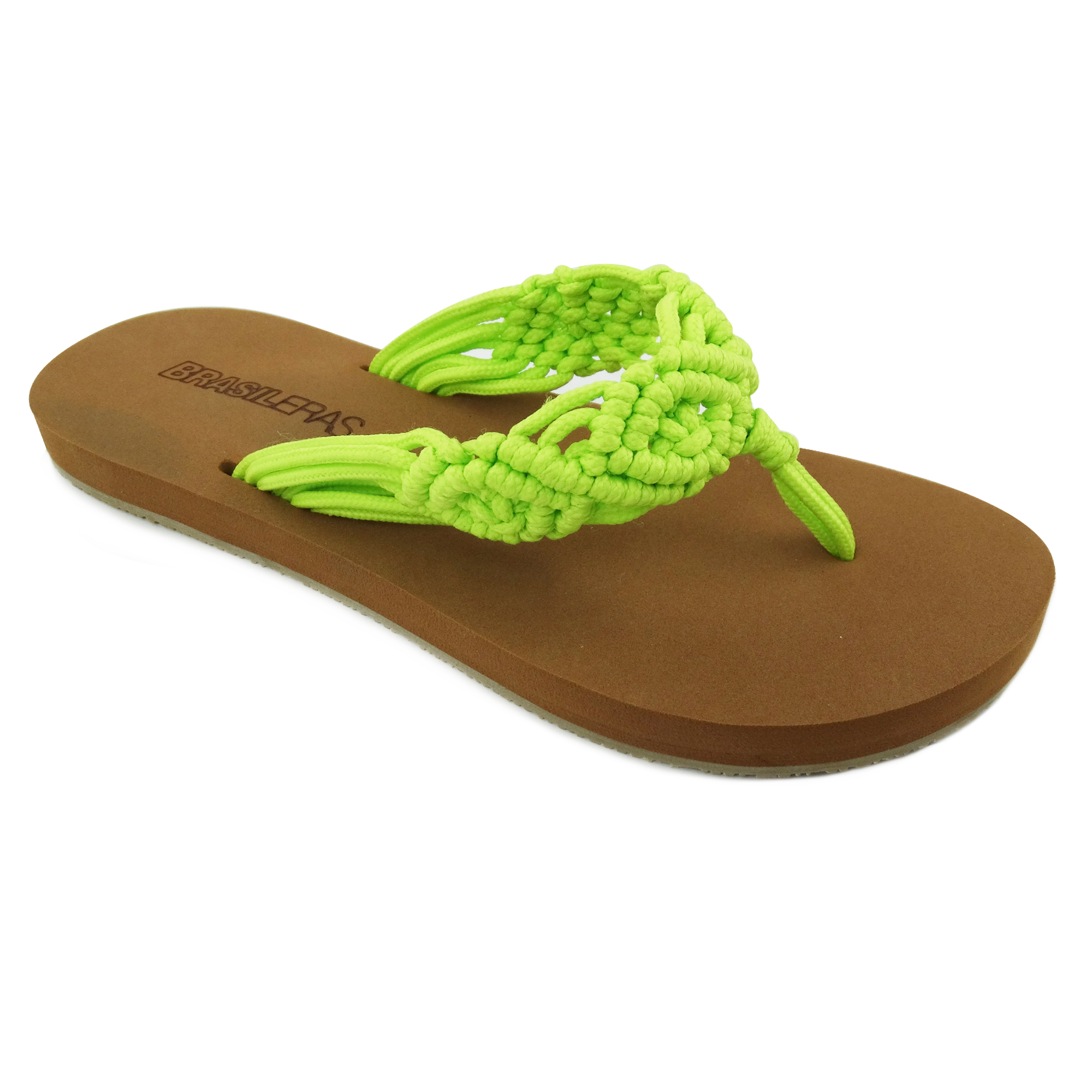 BRASILERAS Chanclas de playa de mujer con suela de goma
