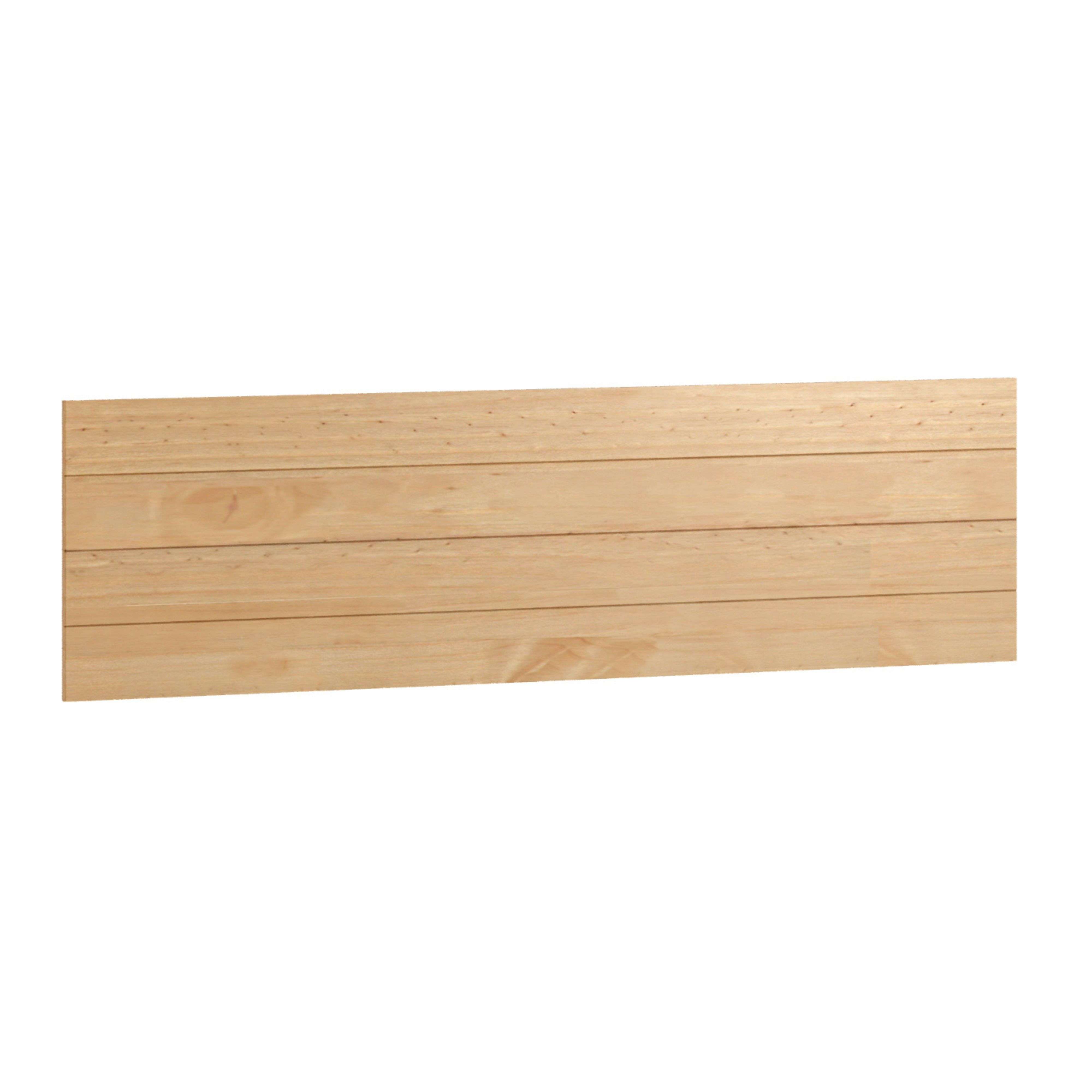 Miroytengo Cabecero De Cama Fabricado en Madera Pino Color Roble 156 cm