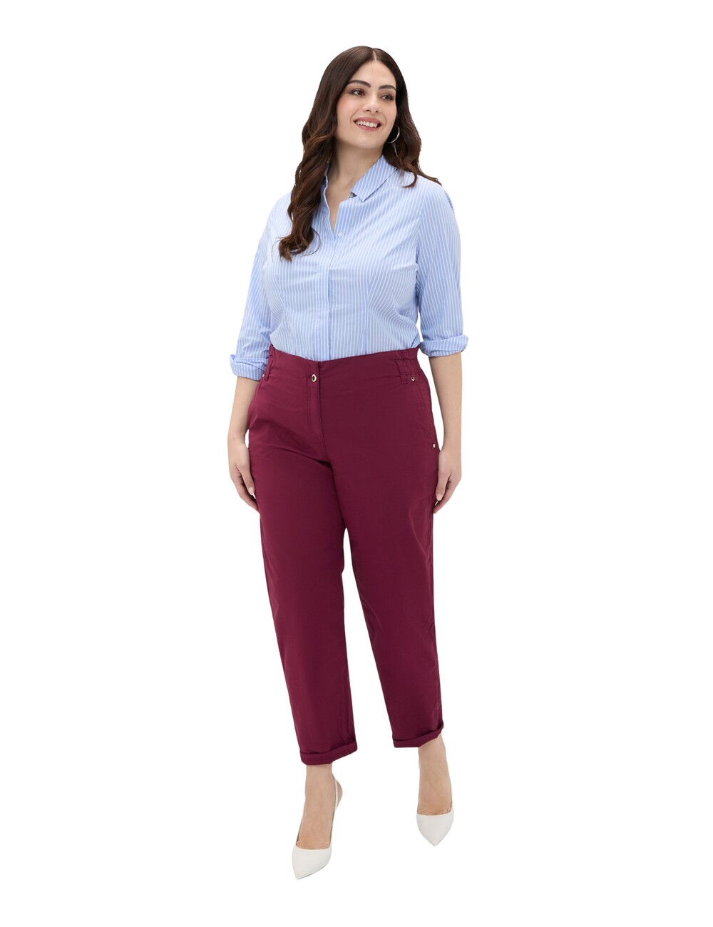 Fiorella Rubino - Pantalones Balloon de mezcla de algodón