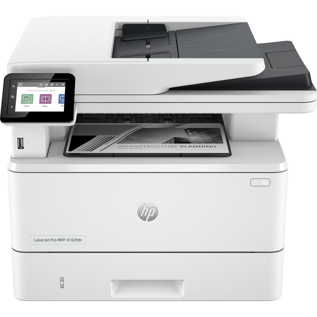 Impresora multifunción HP LASERJET PRO 4102fdn