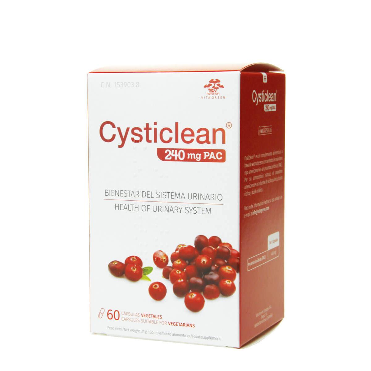 Cysticlean - Cysticlean 240 mg pac 60 cápsulas