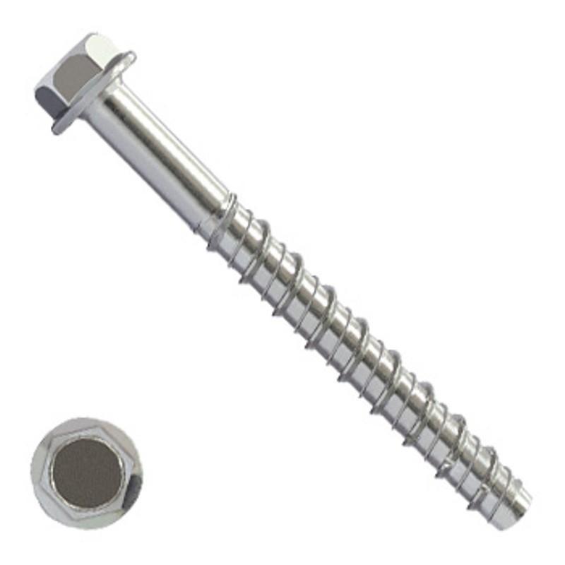 Anclaje metalico directo al hormigon fischer fbs ii us cabeza hexagonal med.taco 10-80