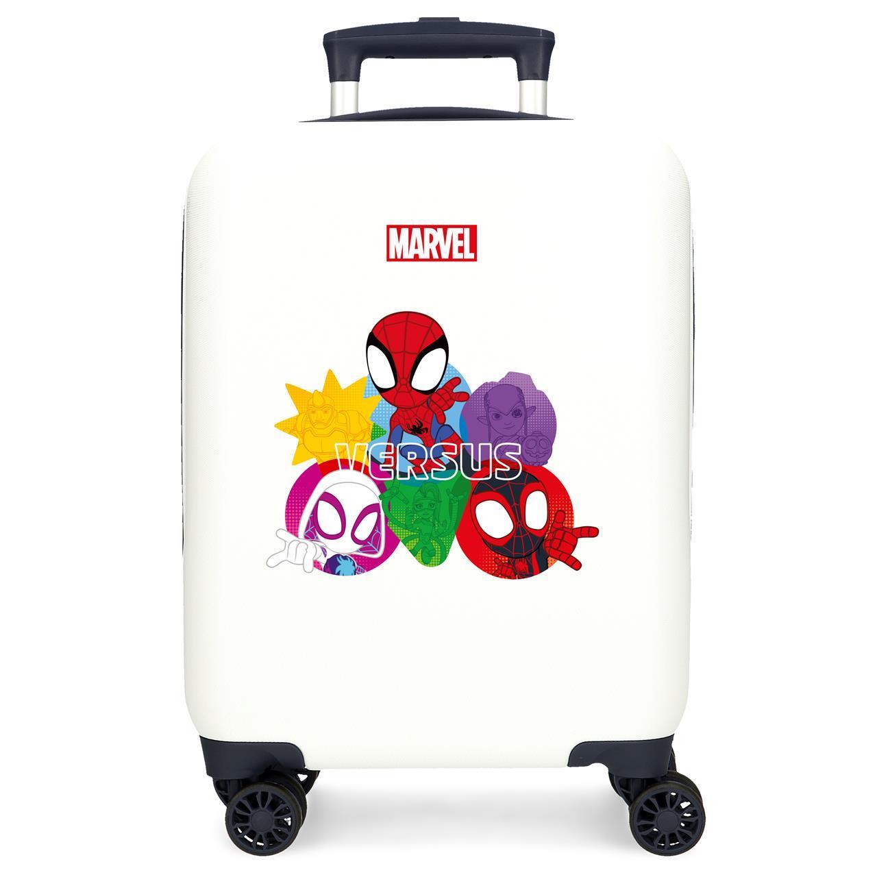 Maleta de cabina Spidey versus blanco 33x50x20 cm
