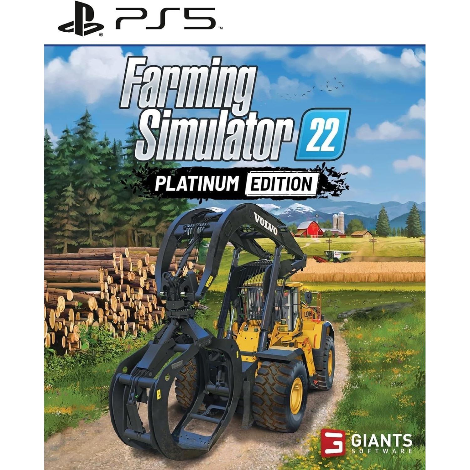 Farming Simulator 22 (Platinum Edition) Juego para Consola Sony PlayStation 5 PS5