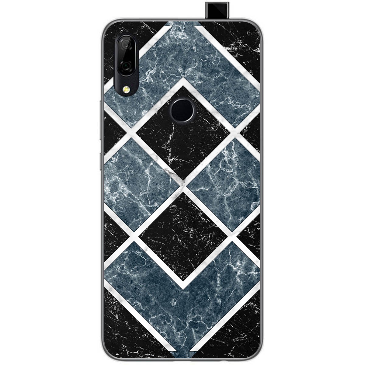 Tumundosmartphone Funda Gel Tpu para Huawei P Smart Z diseño Mármol 06 Dibujos