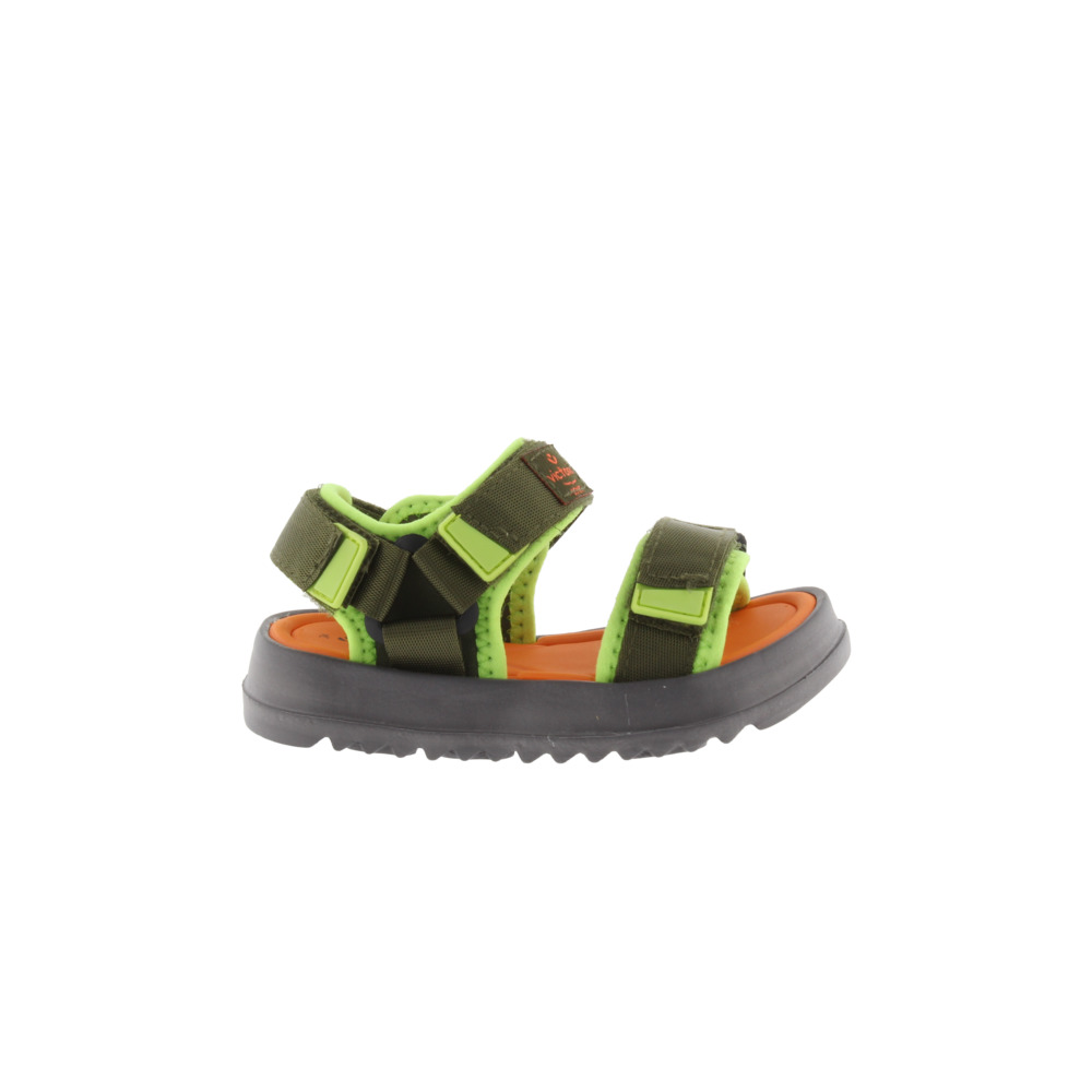 Victoria Agosto Chanclas de nylon con tiras adherentes y suela en sierra 1152102
