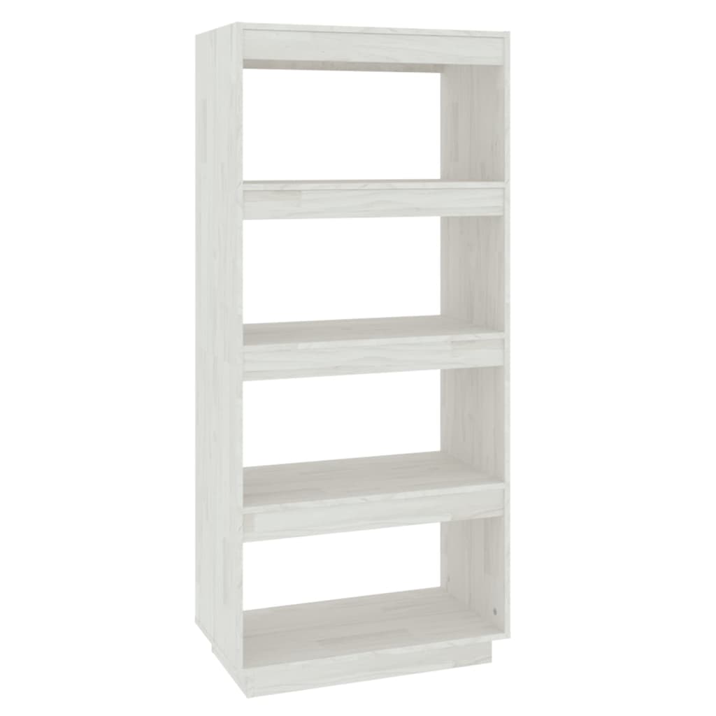Vidaxl Estantería de Madera Maciza Pino 60x35x135 Cm Natural
