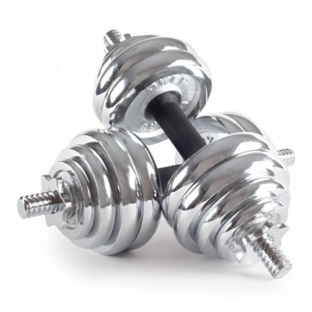 Mancuernas Ajustables 30kg para Fitness y Musculación en Casa