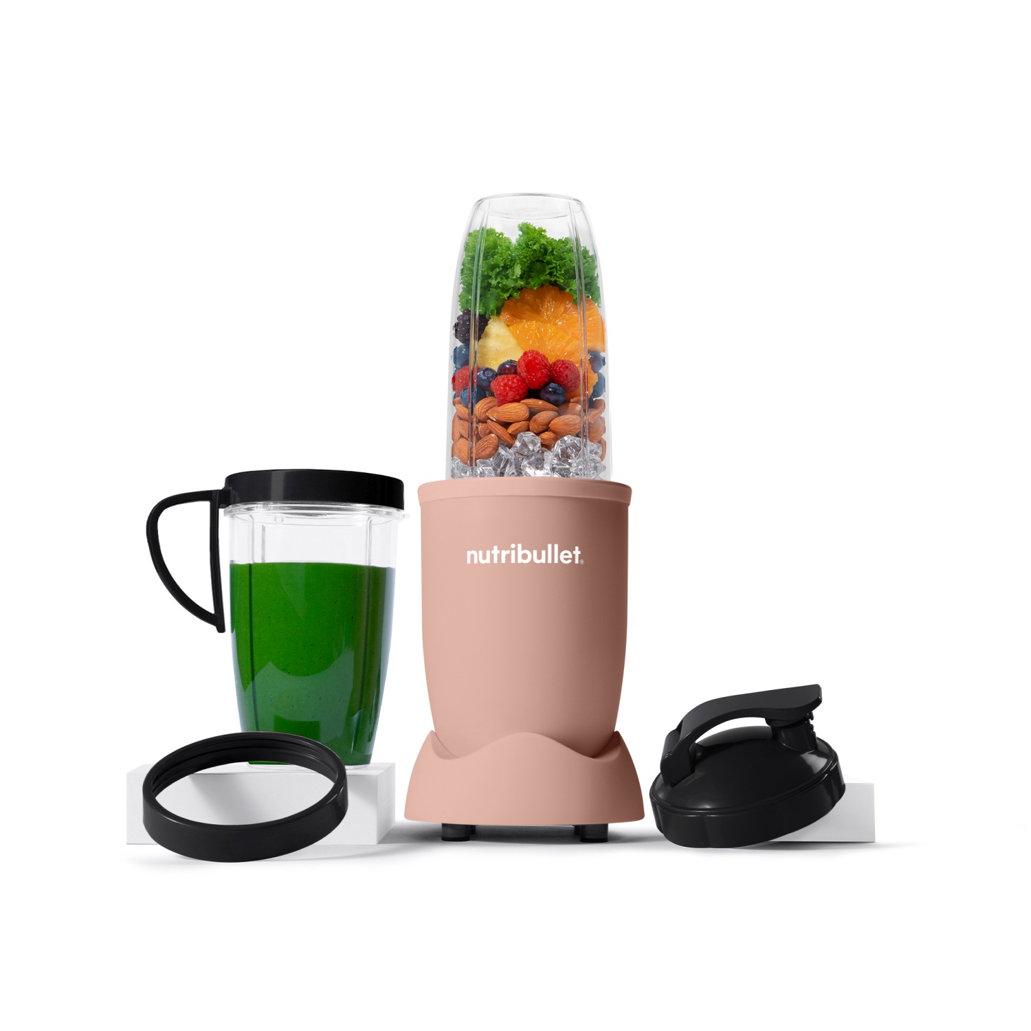 Nutribullet Pro - Batidora de Vaso Personal NB907_ Licuadora Compacta y Eficiente_ Batidos y Aderezos Rápidos y Fáciles