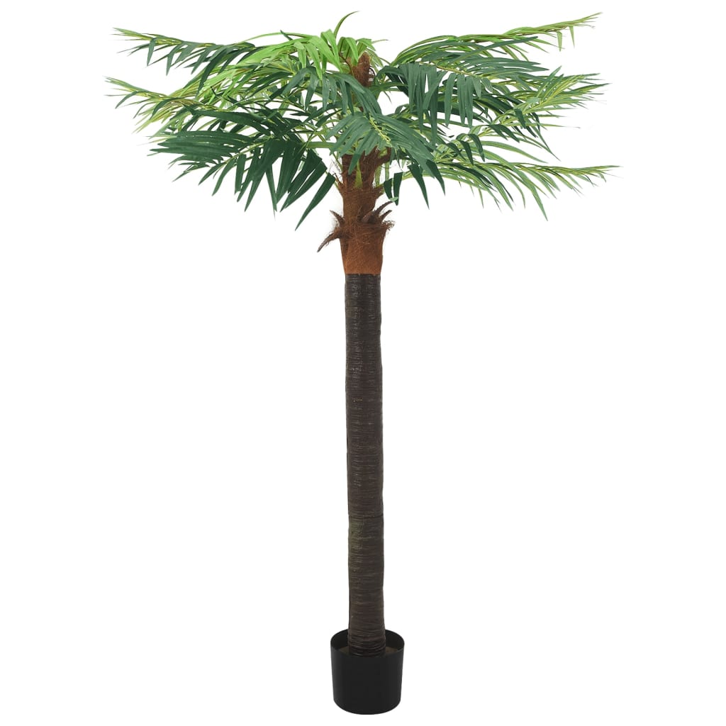 vidaXL Palmera Cycas Artificial con Macetero Verde Planta Falsa Oficina Dimensiones 140 cm,  90 cm,  160 cm y mas