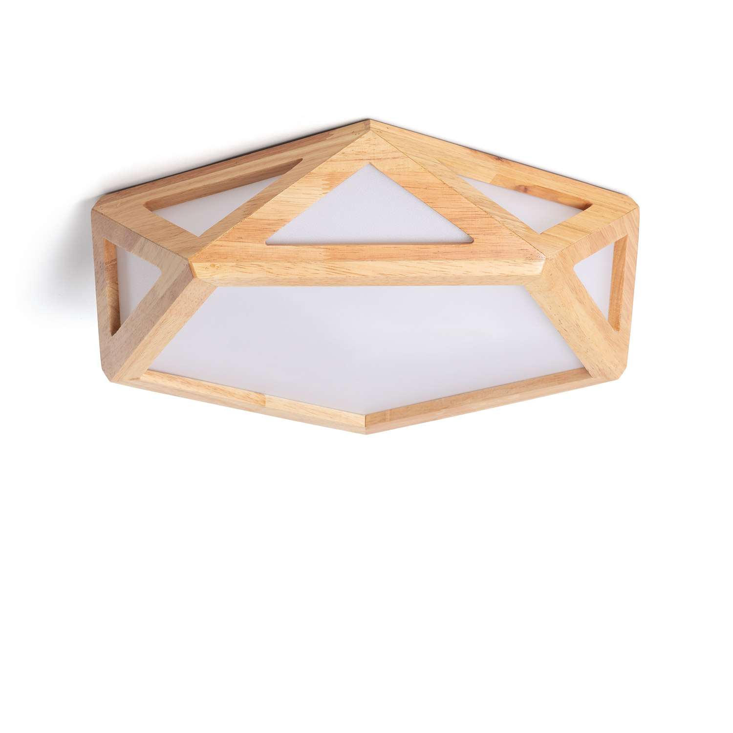 Ledkia Plafón LED 20W Madera CCT Seleccionable Altigen - Ajuste de Temperatura de Color