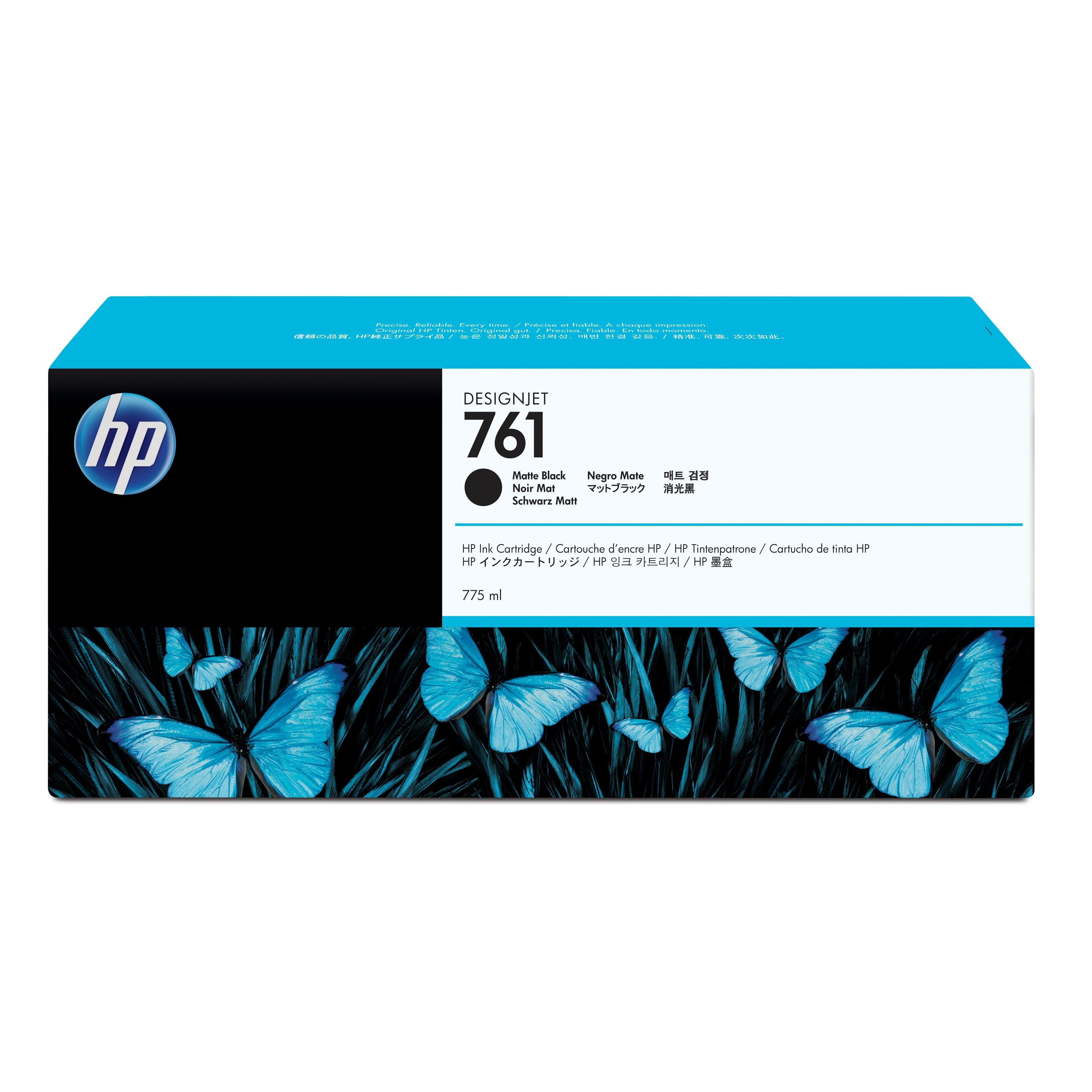 HP Designjet T7100 Cartucho Negro Mate n�761 775ml