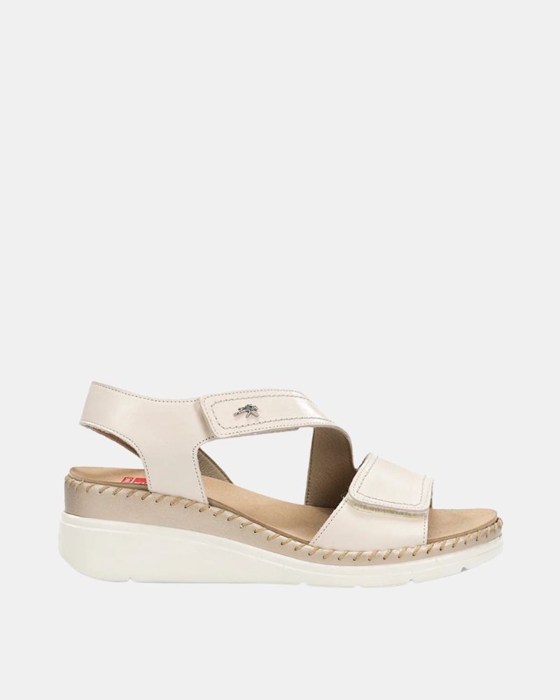 FLUCHOS F2137 Sandalias Abiertas Mujer Blanco