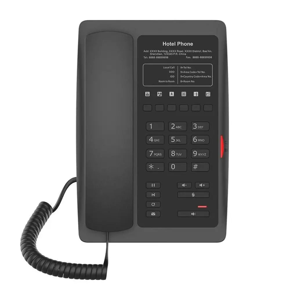 Fanvil H3W-B PoE 2 SIP Lines 6 customized keys