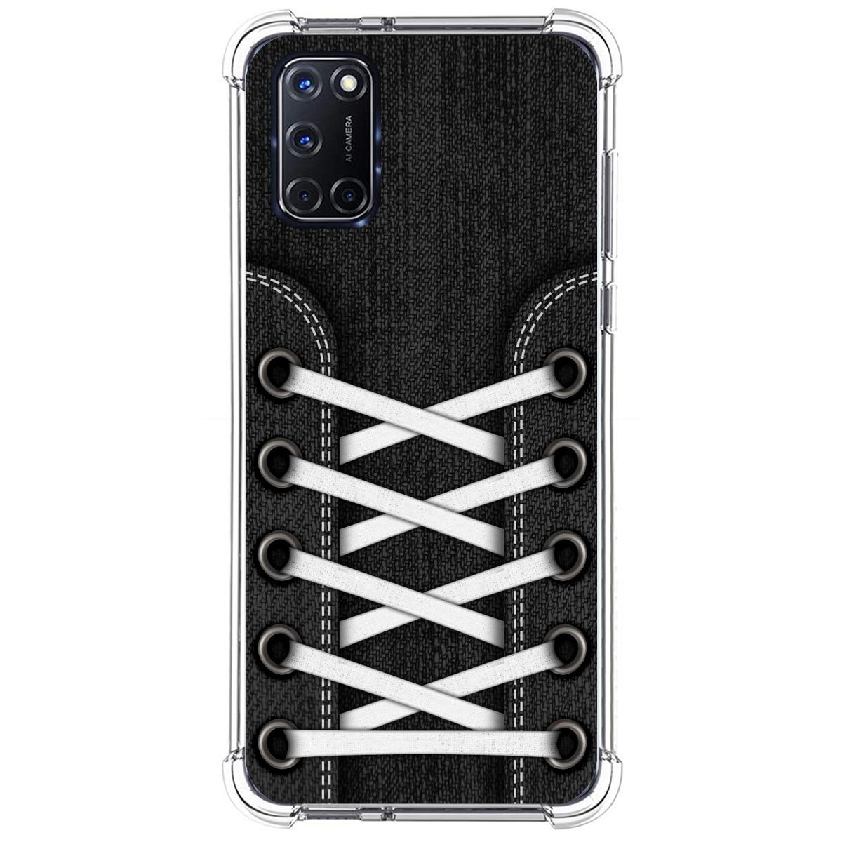 Tumundosmartphone Funda Silicona Antigolpes para Oppo A52 / A72 diseño Zapatillas 02 Dibujos