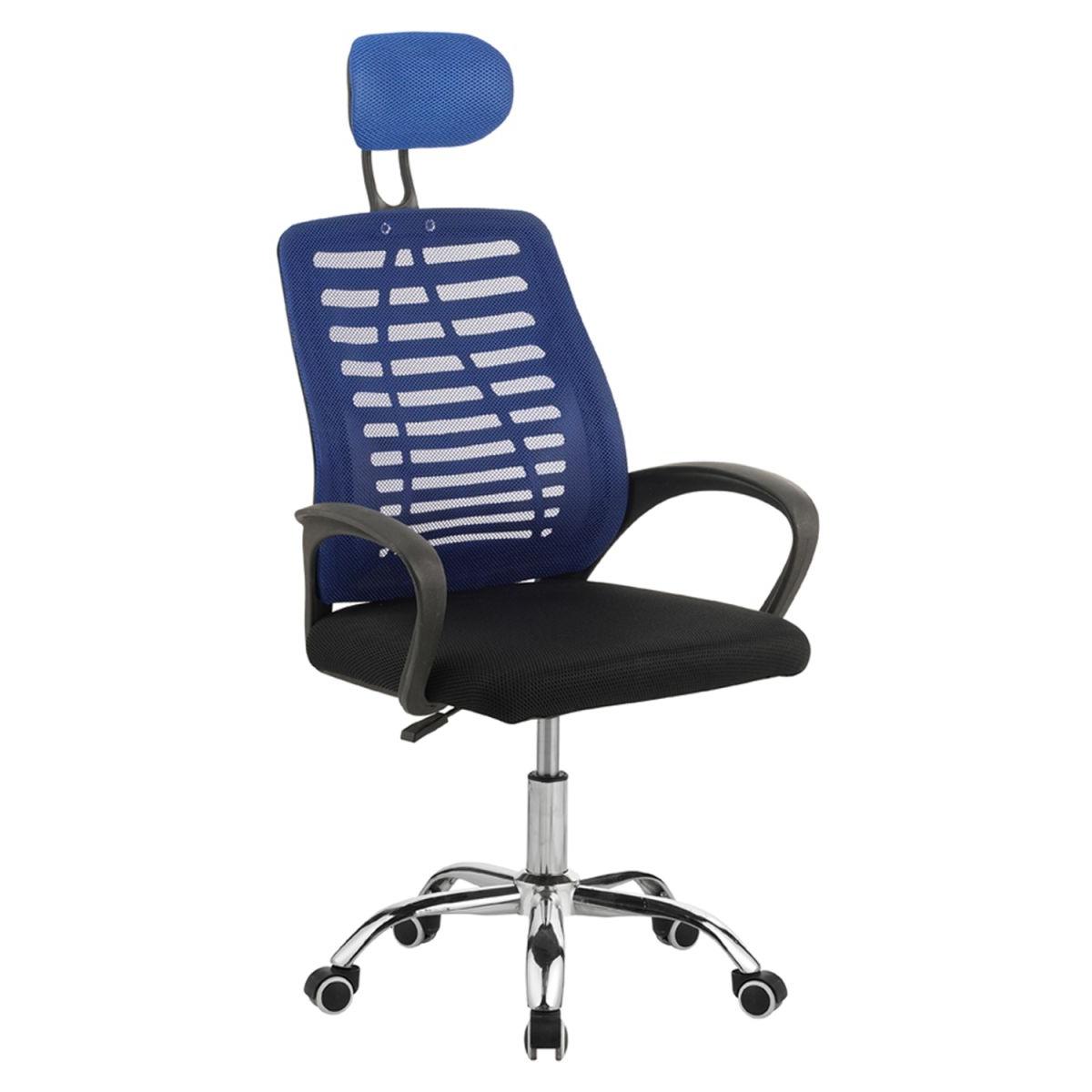 Regalos Miguel - Silla de Oficina Kontor en Azul - Máxima Ergonomía - Ideal para Escritorio y Gaming