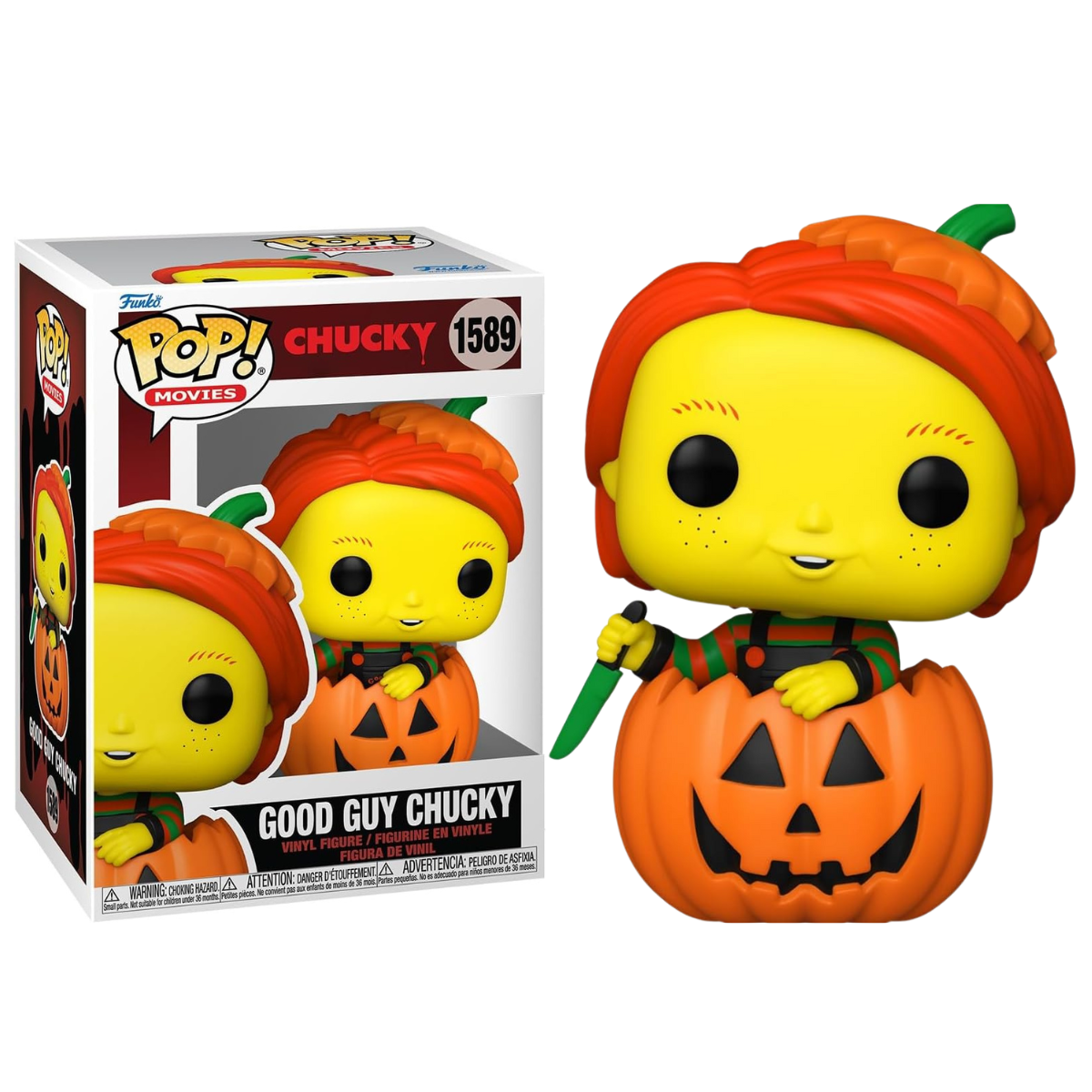 FUNKO POP! CHUCKY - BUEN CHICO CHUCKY, 80999, Nº1589, TIENDA CON LICENCIA OFICIAL