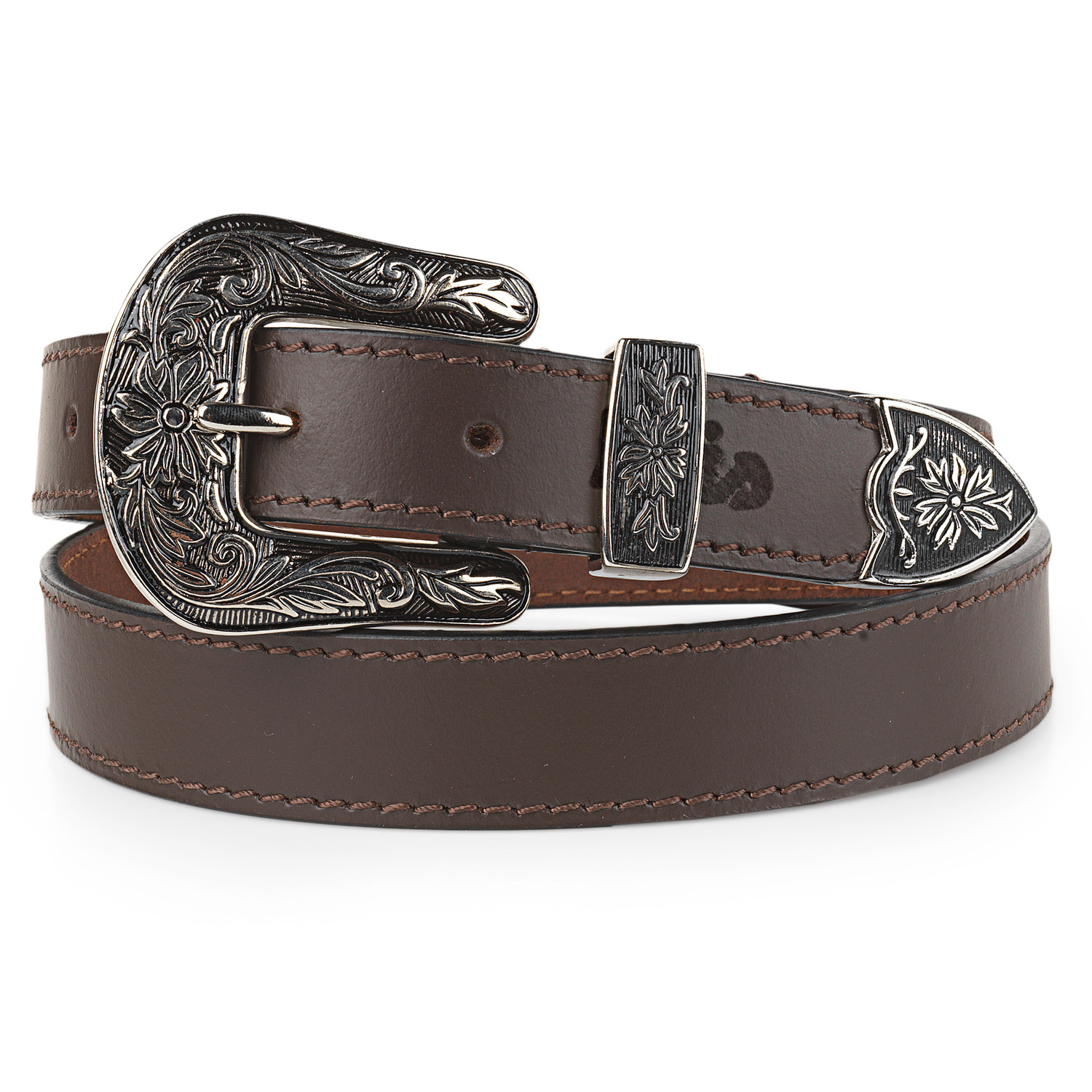 Lois - Cinturon Mujer De Cuero Genuino De Marca LOIS - Cinturones De Mujer De Piel - Cinturón Mujer Ideal Para El Uso Diario 501026