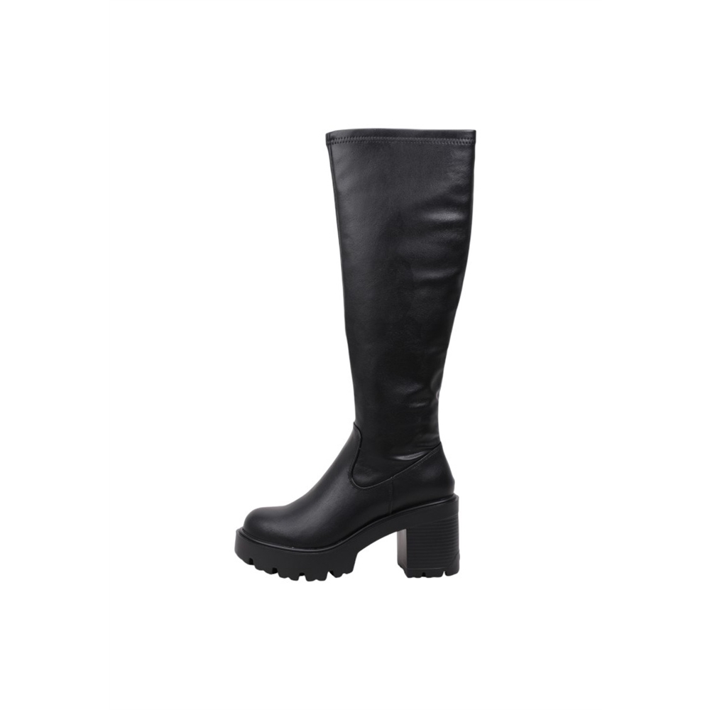 MTNG 54890 Botas De Tacón Mujer Negro