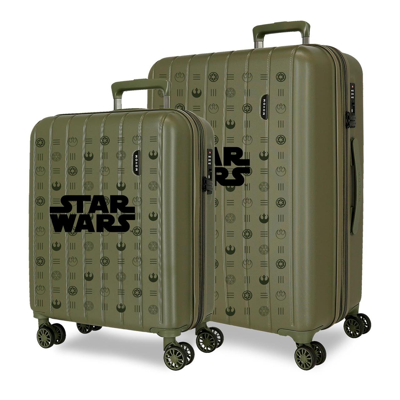 Juego de maletas Star Wars ABS con capacidad de 84,24L Negro