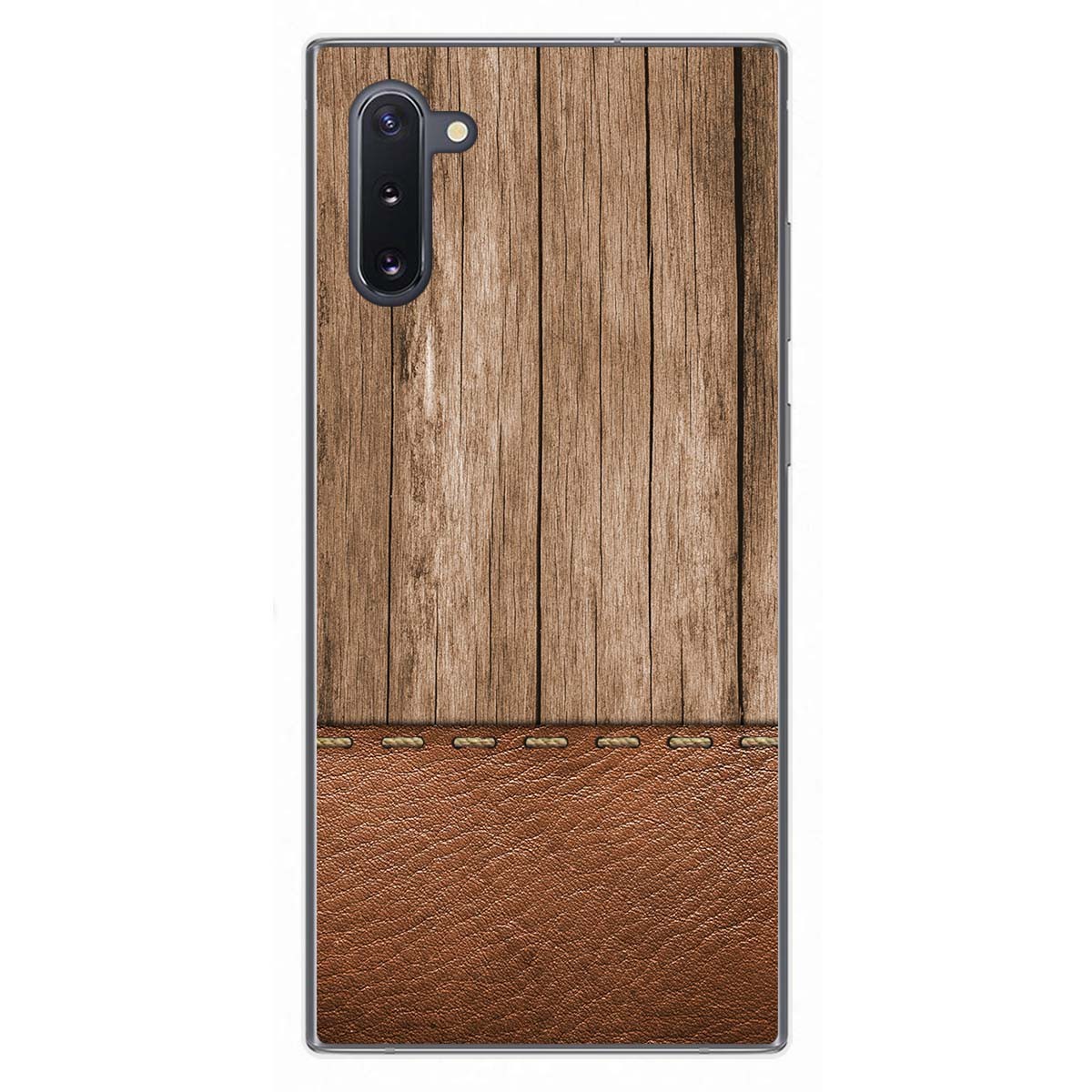 Tumundosmartphone Funda Gel Tpu para Samsung Galaxy Note10 diseño Madera 09 Dibujos