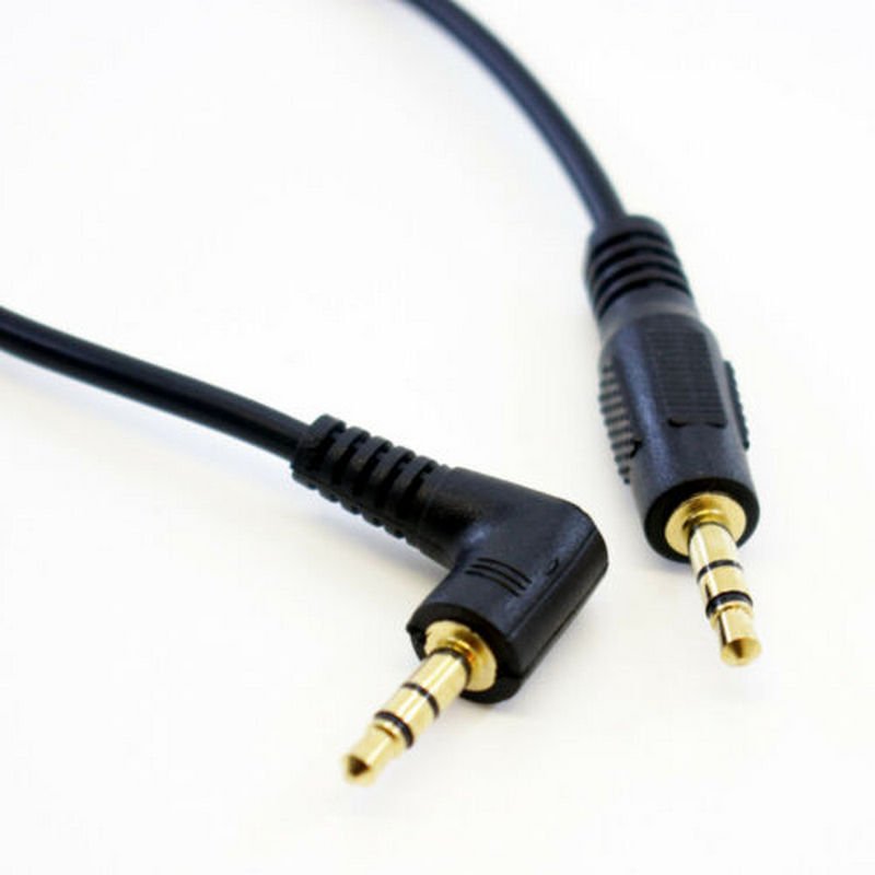 Equip Audio Cable 3.5mm Jack Male to Male Right Angle 2.5m - High-quality PVC cable with gold-plated connectors for optimal audio connection. Perfect audio cable for stereo devices.