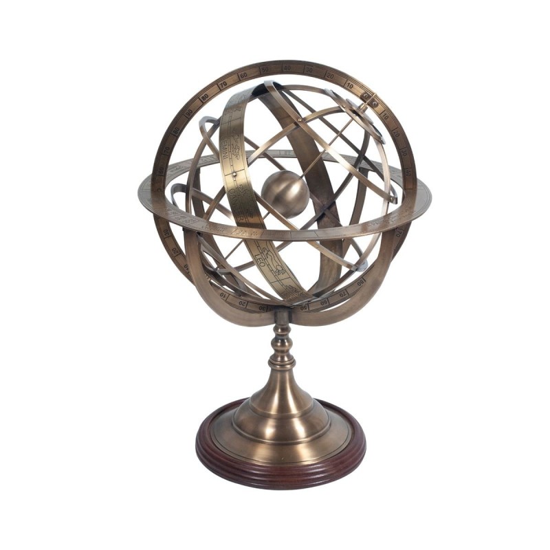 Signes Grimalt By SIGRIS Clásica Esfera Armillary Decoración Náutico Colección World Map Signes Grimalt Decor And Go 19319