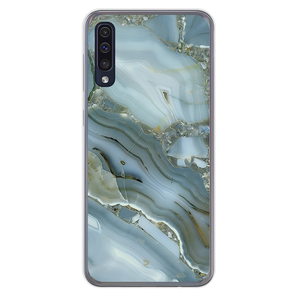 Tumundosmartphone Funda Gel Tpu para Samsung Galaxy A50 / A50s / A30s diseño Mármol 09 Dibujos