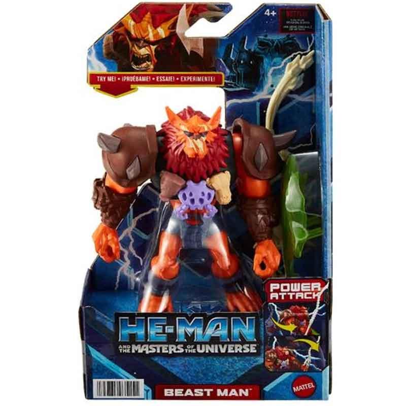 Masters of the Universe - Figura Beast Man Power Attack (Mattel HDY36) Mattel
