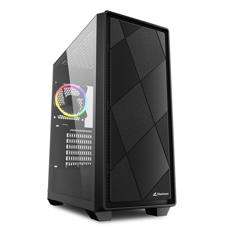 Caja de Ordenador Sharkoon ATX Midi VS8 RGB Negra