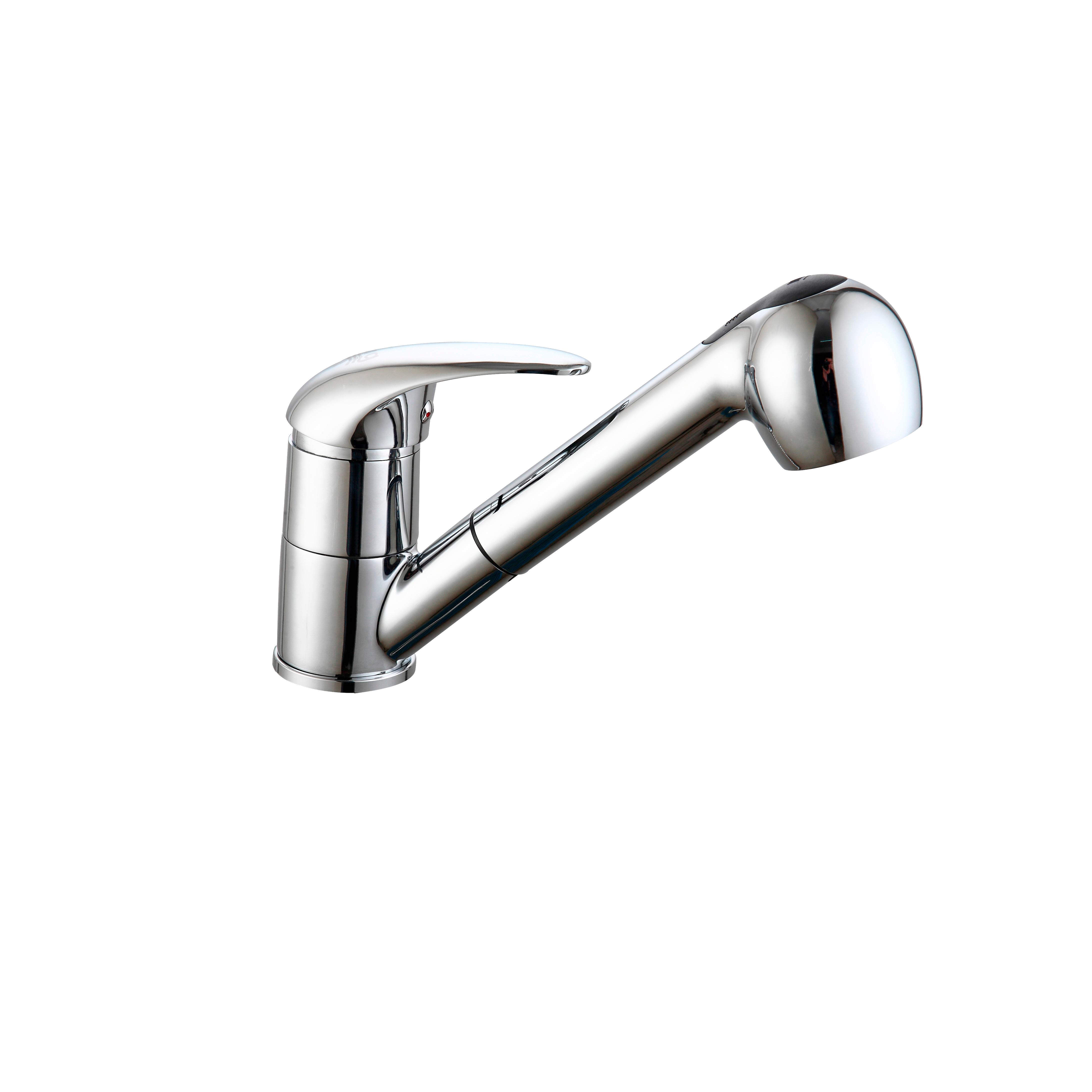 DP GRIFERÍA Grifo Monomando Cocina Misisipi - Extraíble, Caño Giratorio, Certificado CE