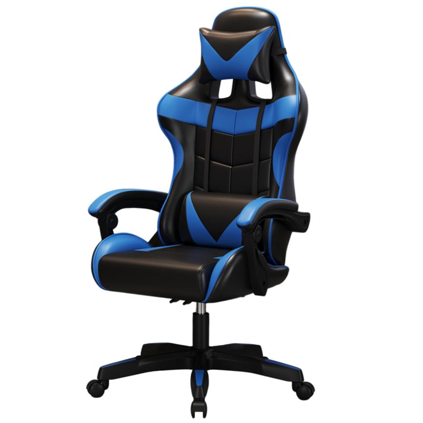 Silla de gaming Oficina Soporte Lumbar Giratoria Escritorio Sillon Ruedas Despacho casa sillas profesional LOL ordenador WCG