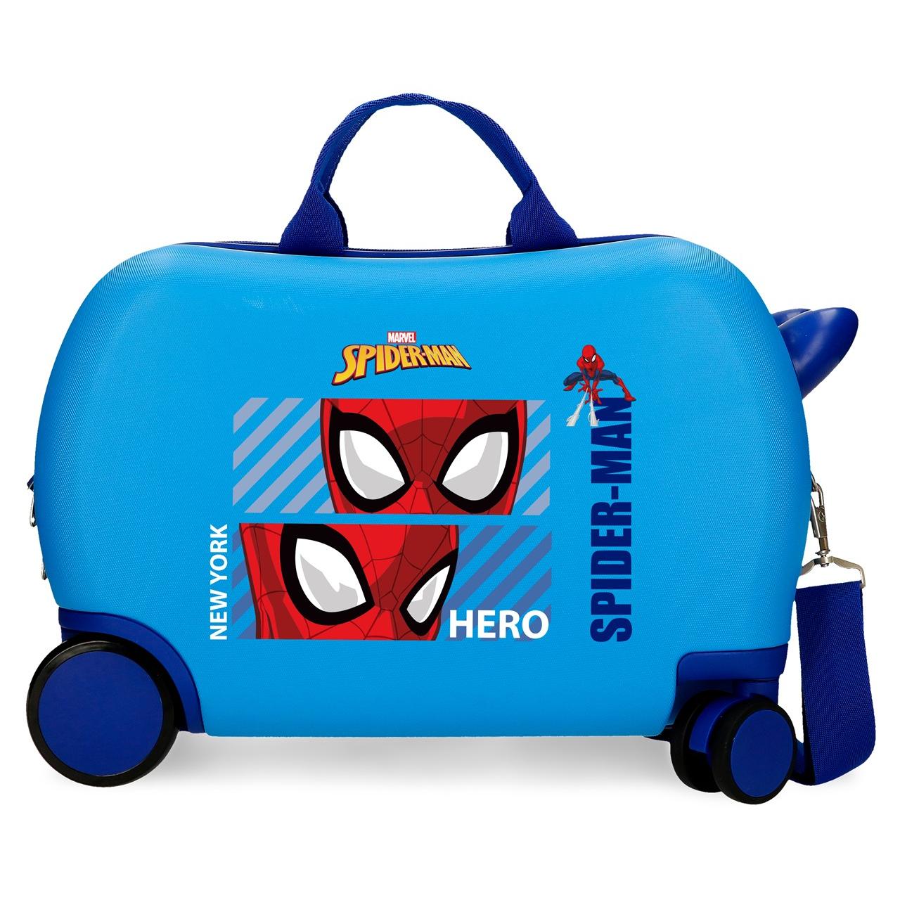 Maleta infantil Spiderman hero azulon 45x31x20 cm