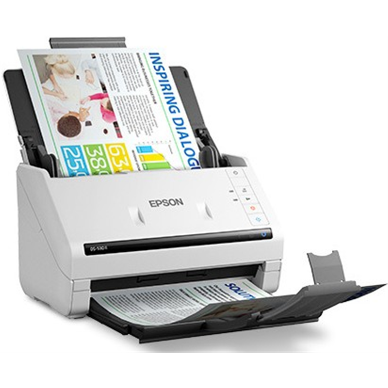 Escáner de documentos Epson WorkForce DS-530II B11B261401 (A4, 24 bits, 600 ppp, USB, dúplex, escáner ultrasónico)