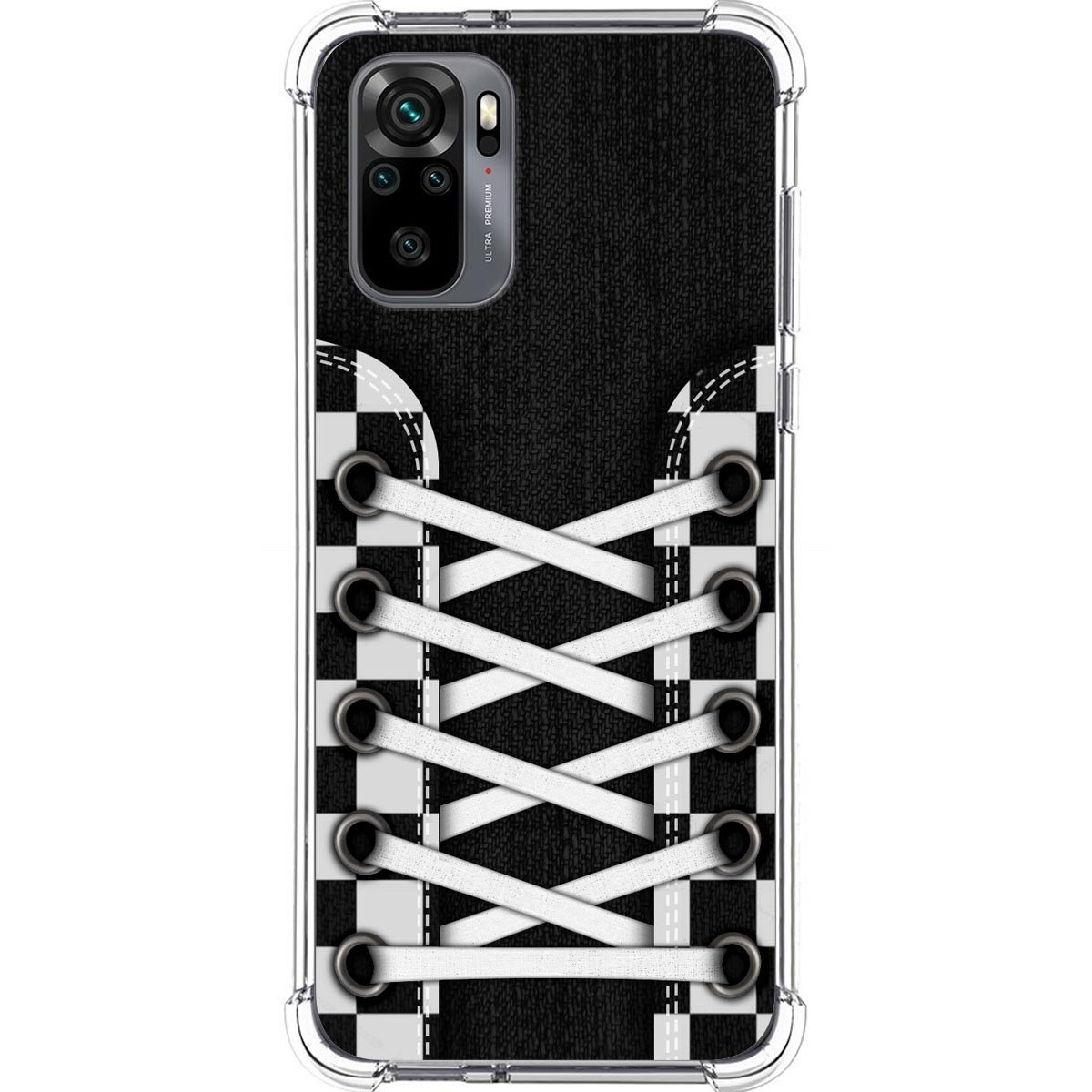 Tumundosmartphone Funda Silicona Antigolpes para Xiaomi Redmi Note 10 / 10S diseño Zapatillas 03 Dibujos